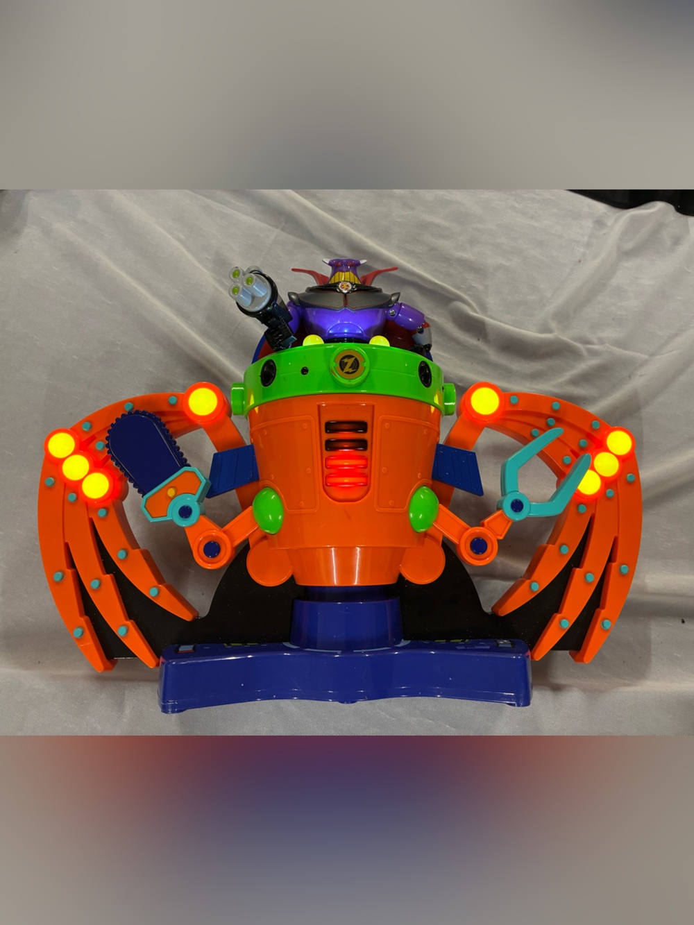 Pixar Toy Story Emperor Zurg Lights Up Projector Sounds Disney Parks No Blaster